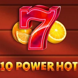 10 Power Hot slot logo by Amusnet Interactive at Spinjoys Casino