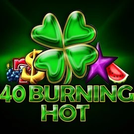 40 Burning Hot by Amusnet Interactive, showcased at spinjoy.nl – game logo