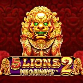 5 Lions Megaways 2 slot logo by Pragmatic Play at Spinjoys Casino