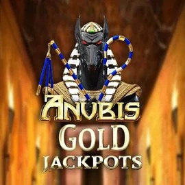 Anubis Gold Jackpots logo by Inspired Gaming Spinjoys Casino