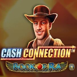 Cash Connection Book Of Ra logo by Novomatic Spinjoys Casino