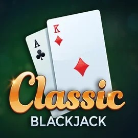 Classic Blackjack logo by Red Tiger Gaming Spinjoys Casino