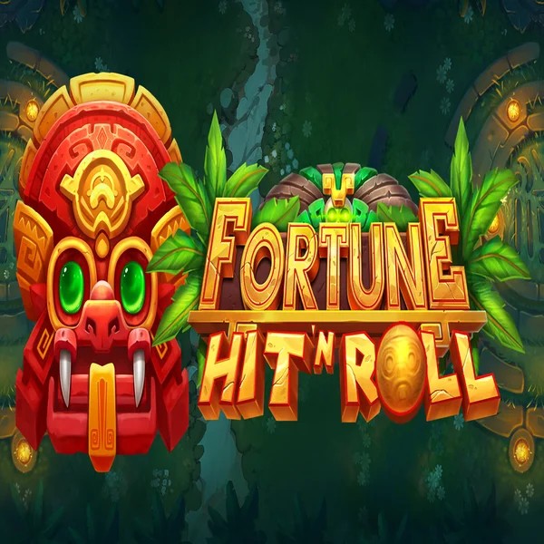 Fortune Hit'n Roll slot logo by Pragmatic Play at Spinjoys Casino