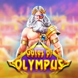 Gates of Olympus slot logo by Pragmatic Play at Spinjoys CasinoGates of Olympus
