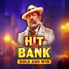 Official Slots logo: Hit The Bank Hold and Win by Playson at Spinjoys Casino