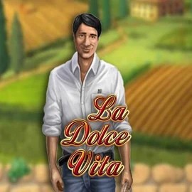 La Dolce Vita online game logo by Gamomat on spinjoy.nl