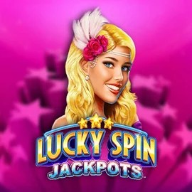 Lucky Spin Jackpots online game logo by Novomatic on spinjoy.nl