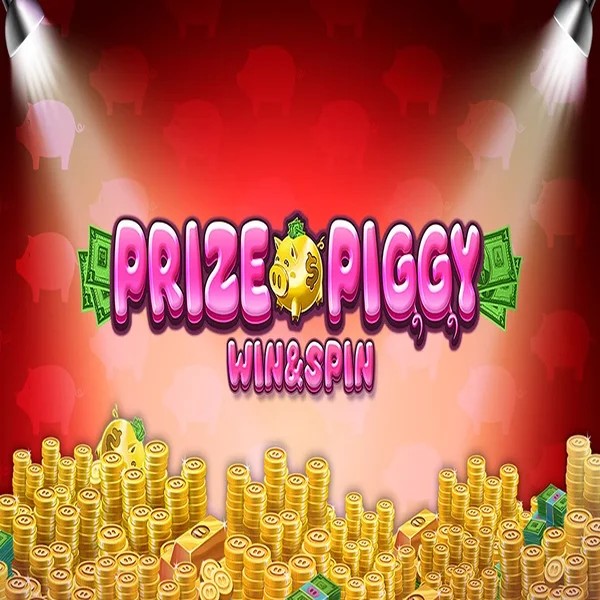 Official Slots logo: Prize Piggy Win & Spin by Inspired Gaming at Spinjoys Casino