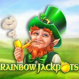 Rainbow Jackpots game by Red Tiger Gaming – logo hosted on Spinjoys Casino