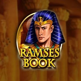 Ramses Book Deluxe online game logo by Gamomat on spinjoy.nl