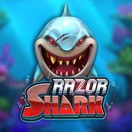 Razor Shark logo by Push Gaming Spinjoys Casino