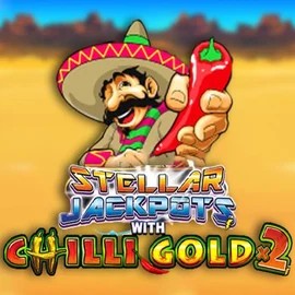 Official Jackpots logo: Stellar Jackpots with Chilli Gold x2 by Lightning Box Game at Spinjoys Casino