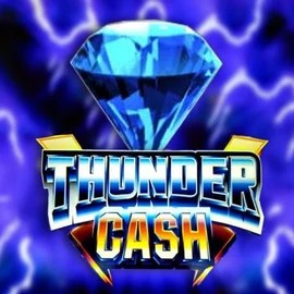 Thunder Cash online game logo by Novomatic on spinjoy.nl