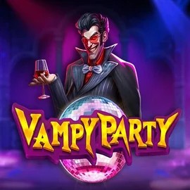 Vampy Party by Pragmatic Play, showcased at spinjoy.nl – game logo
