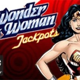 Wonder Woman Jackpots logo by Amaya Spinjoys Casino